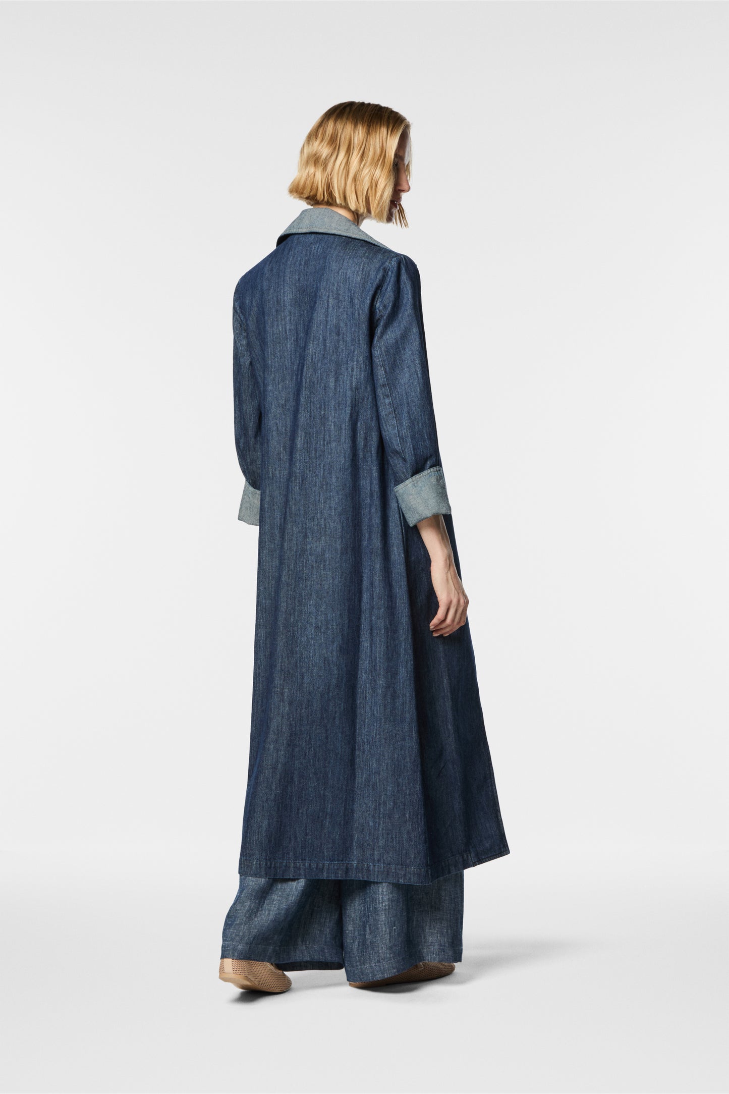 TRENCH IN DENIM SENIM